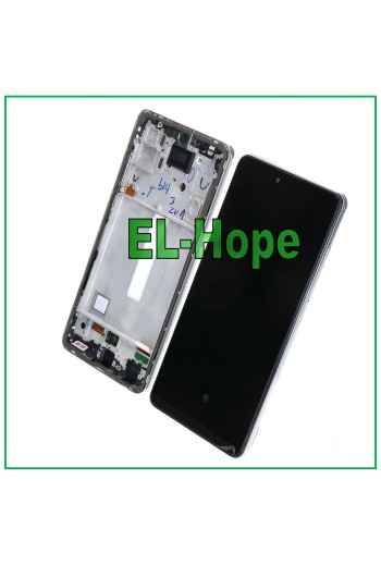 PANTALLA LCD OLED x SAMSUNG GALAXY A52 5G 2021 SM-A525F A526B MARCO TÁCTIL BLANCO