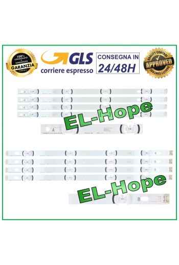 KIT DE 8 TIRAS DE LED PARA TV LG DE 42 LB32 (A) - LB33 (B) INNOTEK DRT 3.0 TIPO R01