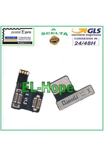 CABLE FLEXIBLE PLANO QIANLI REPARACIÓN MEGA-IDEA DZ03 REINICIO DE IDENTIFICACIÓN FACIAL PARA IPHONE