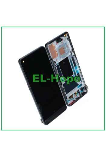 PANTALLA OLED + MARCO PARA ONEPLUS 9 LE2110 LE2113 PANTALLA LCD TÁCTIL NEGRA
