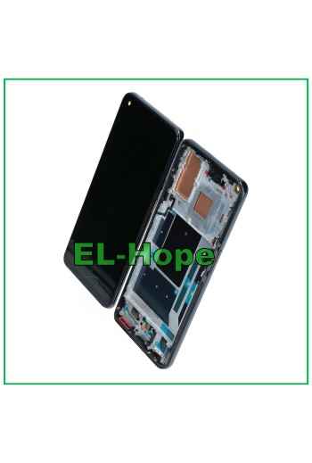 PANTALLA OLED + MARCO PARA ONEPLUS 9 LE2110 LE2113 PANTALLA LCD TÁCTIL NEGRA
