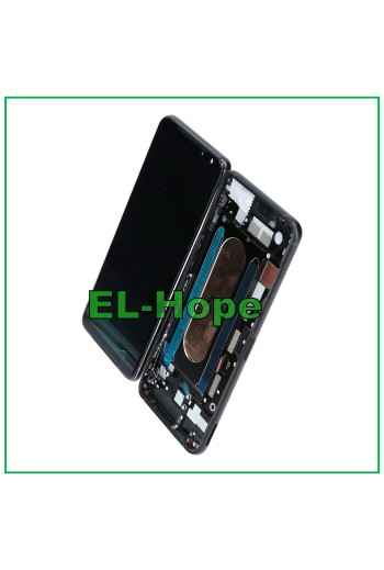 MARCO DE PANTALLA TÁCTIL OLED PARA ASUS ROG PHONE 2 II ZS660KL PANTALLA LCD VIDRIO NEGRO