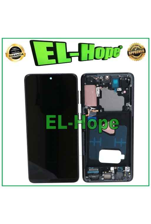 PANTALLA TÁCTIL OLED LCD PARA SAMSUNG GALAXY S21+ PLUS SM-G996 MARCO NEGRO