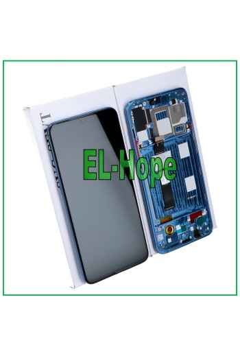 PANTALLA LCD + MARCO ORIGINAL SERVICIO XIAOMI MI 9 M1902 F1G F1A F1T TÁCTIL AZUL