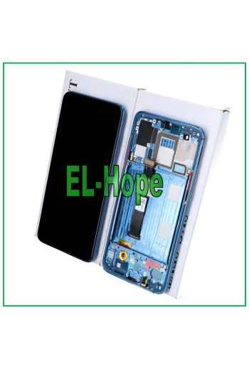 PANTALLA LCD + MARCO ORIGINAL SERVICIO XIAOMI MI 9 M1902 F1G F1A F1T TÁCTIL AZUL