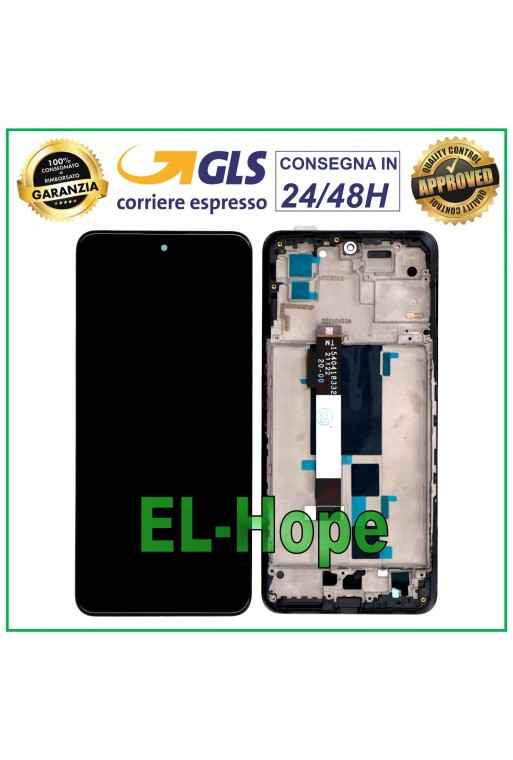 MARCO DE PANTALLA LCD TÁCTIL PARA XIAOMI POCO X3 GT 21061110AG / REDMI NOTE 10 PRO 5G