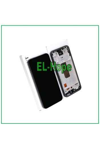PANTALLA LCD TÁCTIL 100% ORIGINAL SAMSUNG GALAXY A54 5G 2023 SM-A546 MARCO NEGRO