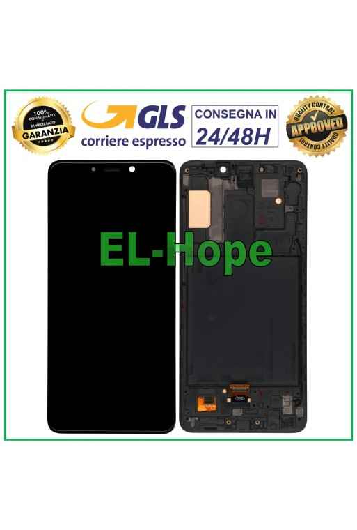 MARCO DE PANTALLA LCD OLED PARA SAMSUNG GALAXY A9 2018 SM-A920 PANTALLA TÁCTIL DE VIDRIO