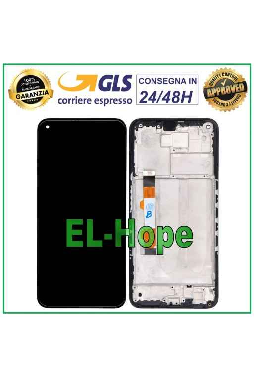 PANTALLA LCD + MARCO PARA XIAOMI REDMI NOTE 9T /Note 9 5G M2007J22 PANTALLA TÁCTIL