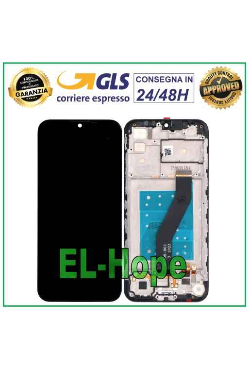 PANTALLA LCD + MARCO PARA MOTOROLA MOTO E6S XT2053 XT-2053 PANTALLA TÁCTIL CRISTAL