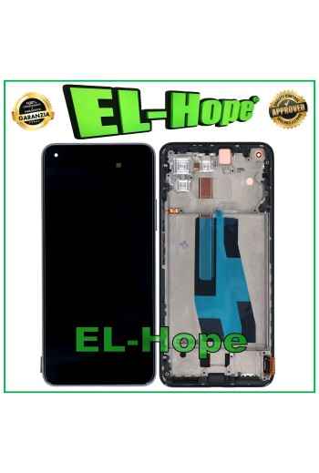 PANTALLA OLED + MARCO PARA XIAOMI MI 11 LITE 4G 5G NE M2101K9AG PANTALLA TÁCTIL NEGRA