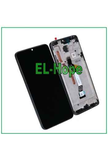 PANTALLA LCD + MARCO PARA XIAOMI REDMI NOTE 8 PRO M1906G7G PANTALLA TÁCTIL CRISTAL NEGRO