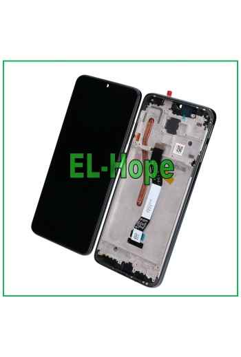 PANTALLA LCD + MARCO PARA XIAOMI REDMI NOTE 8 PRO M1906G7G PANTALLA TÁCTIL CRISTAL NEGRO
