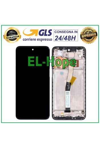MARCO DE PANTALLA LCD TÁCTIL PARA XIAOMI REDMI NOTE 9 PRO /9 PRO MAX / 9S M2003J6 NEGRO