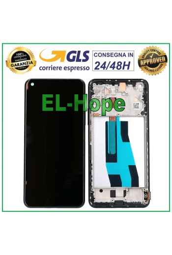 PANTALLA TFT + MARCO PARA XIAOMI MI 11 LITE 4G 5G NE NM2101K9AG PANTALLA TÁCTIL NEGRA