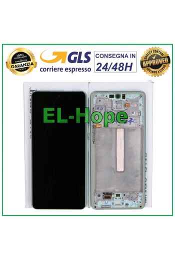 PANTALLA TÁCTIL LCD 100% ORIGINAL SAMSUNG GALAXY A73 5G SM-A736 MARCO VERDE