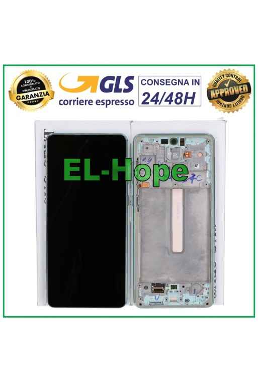 PANTALLA TÁCTIL LCD 100% ORIGINAL SAMSUNG GALAXY A73 5G SM-A736 MARCO VERDE