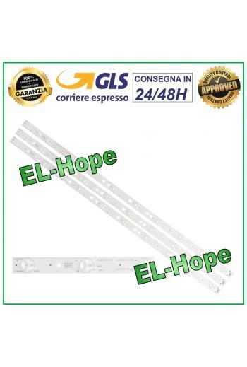 KIT 3 BARRAS TV LED 32 LB927DX LED315D10-07(B) 30331510219 CHANGHONG JVC HAIER