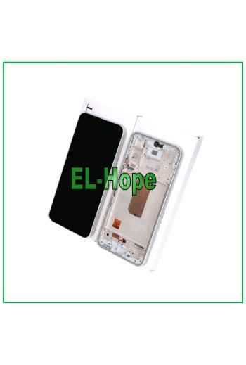 PANTALLA LCD TÁCTIL 100% ORIGINAL SAMSUNG GALAXY A54 5G 2023 SM-A546 MARCO BLANCO