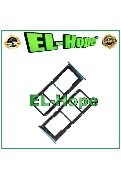 CARTUCHO DE RANURA COMPARTIMENTO PARA TARJETA SIM MICRO SD OPPO RENO 2Z CPH1945 CPH1951 VERDE VERDE