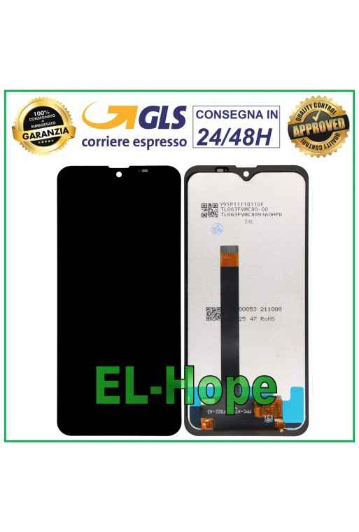 PANTALLA LCD PARA BLACKVIEW BV9800 / BV9800 PRO PANTALLA TÁCTIL VIDRIO MONTADO NEGRO