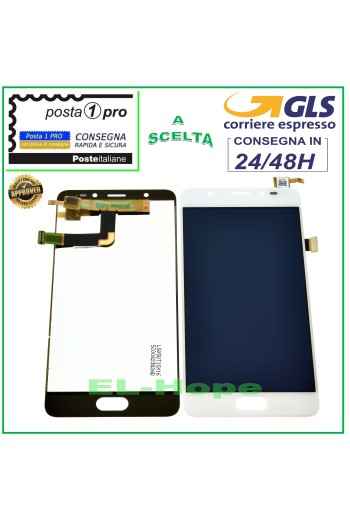 PANTALLA LCD PARA WIKO U FEEL PRIME UFEEL PANTALLA TÁCTIL CRISTAL BLANCO