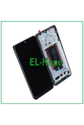 PANTALLA OLED PARA XIAOMI POCO X6 PRO 5G 2311DRK48I LCD TÁCTIL MARCO DE CRISTAL NEGRO