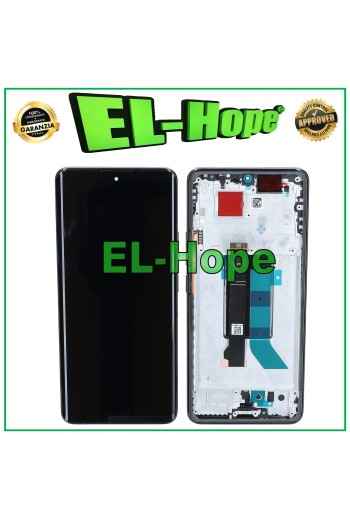 PANTALLA LCD CON MARCO OLED TÁCTIL PARA XIAOMI REDMI NOTE 14 PRO 5G 14PRO+ PLUS 5G NEGRO