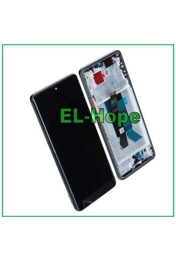 PANTALLA LCD CON MARCO OLED TÁCTIL PARA XIAOMI REDMI NOTE 14 PRO 5G 14PRO+ PLUS 5G NEGRO