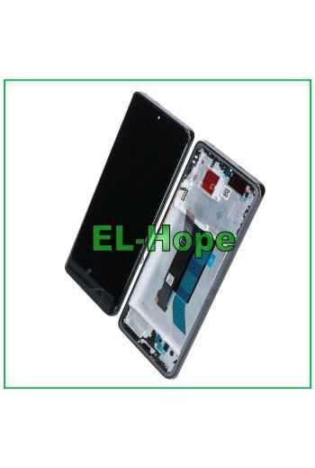 PANTALLA LCD CON MARCO OLED TÁCTIL PARA XIAOMI REDMI NOTE 14 PRO 5G 14PRO+ PLUS 5G NEGRO