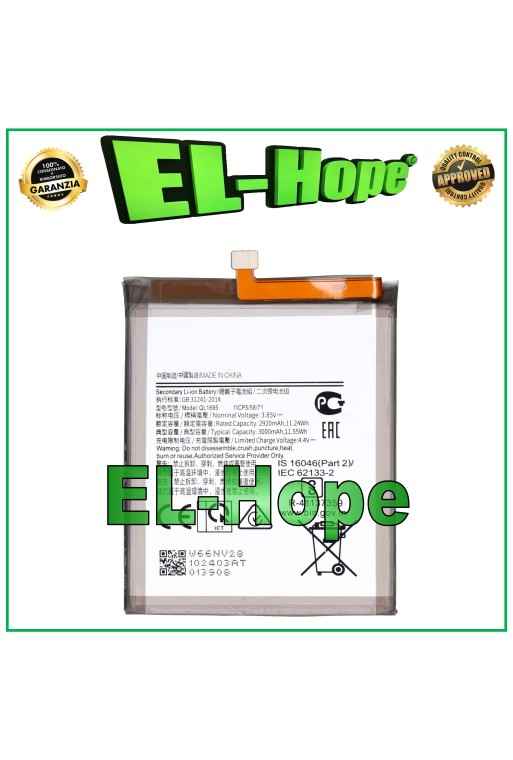 BATERIA QL1695 PARA SAMSUNG GALAXY A01 SM-A015F SM-A015 3000 mAh IGUAL A LA ORIGINAL