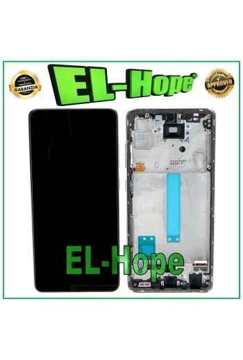 PANTALLA LCD TFT PARA SAMSUNG GALAXY A52 5G 2021 SM-A525F A526B MARCO TÁCTIL BLANCO