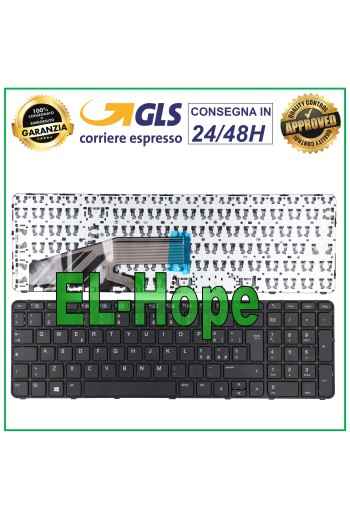 TECLADO ITALIANO PARA PORTÁTIL HP PROOBOK 650 655 450 455 470 G2 G3 NEGRO