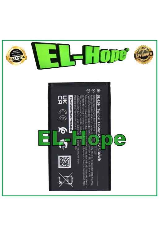 BATERÍA BL-L5H PARA NOKIA 105 110 150 4G TA-1385 TA-1551 1450 mAh IGUAL A LA ORIGINAL
