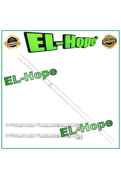 KIT DE 2 TIRAS DE LED PARA TV SONY DE 55 STO550AN5_51LED_L(R) E-LED1080 E-LED1081