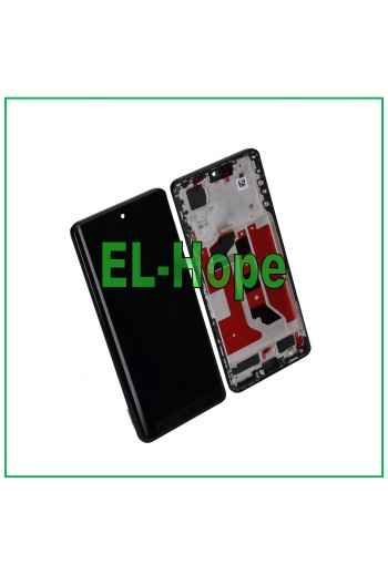 MARCO DE PANTALLA LCD OLED PARA HONOR 50 5G NTH-AN00 NX9 PANTALLA TÁCTIL CRISTAL NEGRO