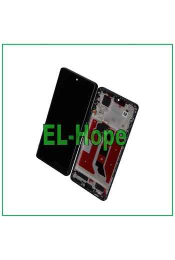 MARCO DE PANTALLA LCD OLED PARA HONOR 50 5G NTH-AN00 NX9 PANTALLA TÁCTIL CRISTAL NEGRO