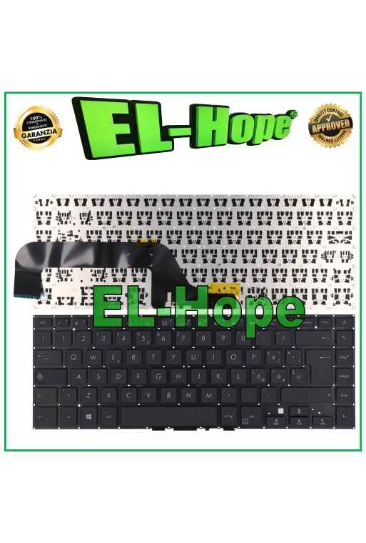 TECLADO ITALIANO PARA PORTÁTIL ASUS VIVOBOOK 15 F505 F505Z F505ZA S505 NEGRO 