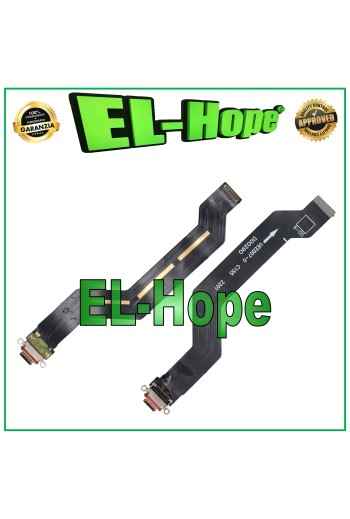 Conector de carga flexible plano OnePlus 8 Pro IN2023 Base de carga USB tipo C