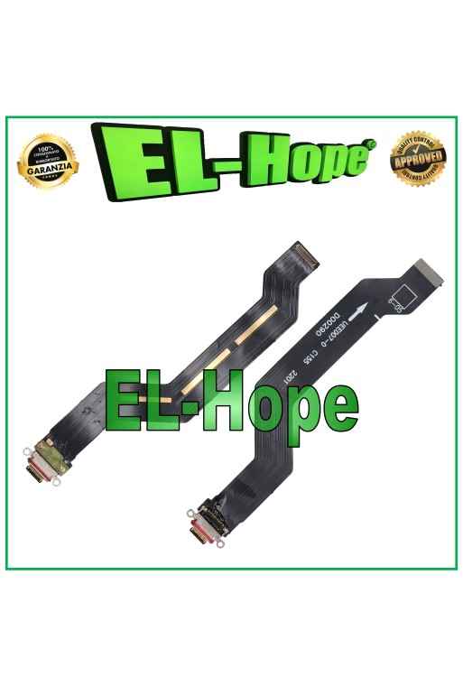 Conector de carga flexible plano OnePlus 8 Pro IN2023 Base de carga USB tipo C