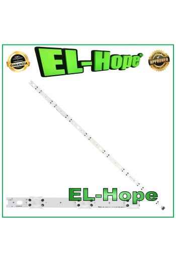 Barra de 8 tiras LED para televisor LG de 32 LB617 V17-ART3-2855 REV0.3 6916L-2855A 32LJ510U