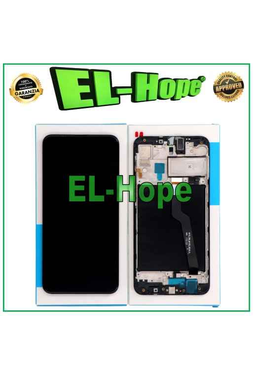 PANTALLA LCD TÁCTIL + MARCO ORIGINAL IGUAL SERVICIO SAMSUNG GALAXY A10 SM A105F