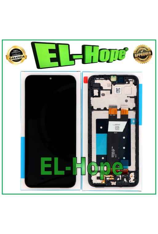MARCO DE PANTALLA TÁCTIL IGUAL SERVICIO ORIGINAL SAMSUNG GALAXY A14 SM-A146P PLANO LCM