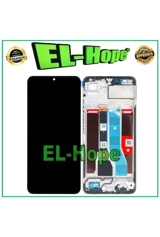 PANTALLA LCD + MARCO PARA OPPO REALME C51 RMX3830 PANTALLA TÁCTIL CRISTAL NEGRO