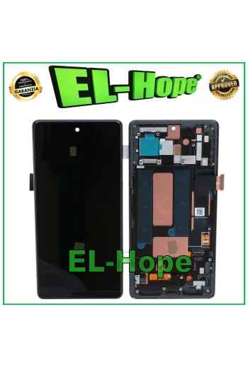 PANTALLA LCD OLED PARA GOOGLE PIXEL 7A G0DZQ GWKK3 GHL1X MARCO DE PANTALLA TÁCTIL NEGRO
