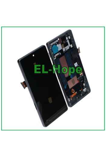 PANTALLA LCD OLED PARA GOOGLE PIXEL 7A G0DZQ GWKK3 GHL1X MARCO DE PANTALLA TÁCTIL NEGRO