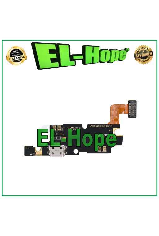 CONECTOR DE CARGA SAMSUNG GALAXY NOTE GT-N7000 GT-i9220 MICRÓFONO BASE DE CARGA