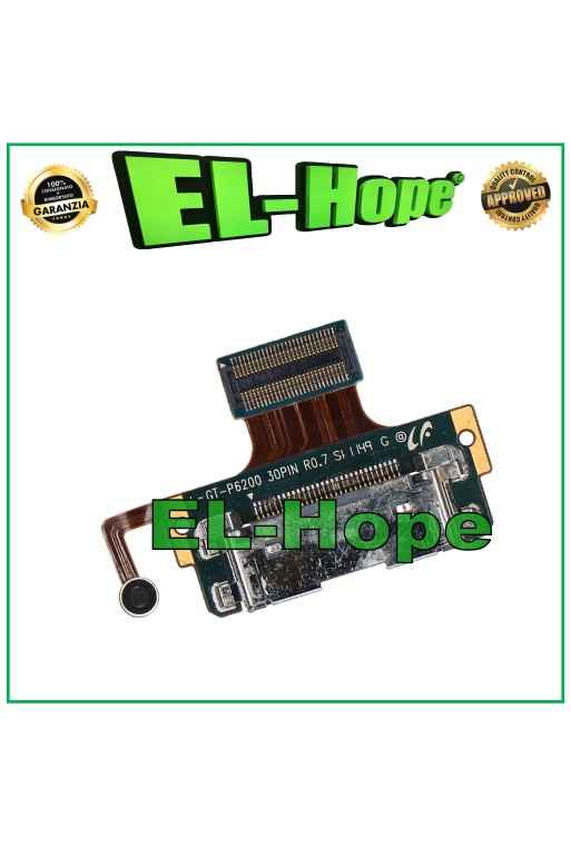 CONECTOR DE CARGA PARA LA BASE DE CARGA CON MICRÓFONO DEL SAMSUNG GALAXY TAB GT-P6200