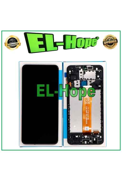 PANTALLA LCD TÁCTIL + MARCO ORIGINAL IGUAL SAMSUNG GALAXY A12 SM-A127F PLANA BOE B3