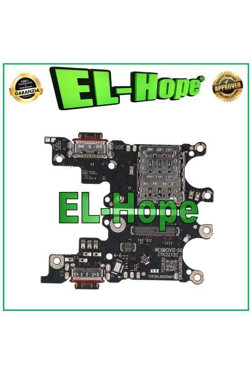 CONECTOR DE CARGA LECTOR SIM XIAOMI 13 LITE 2210129SG MICRÓFONO BASE DE CARGA 